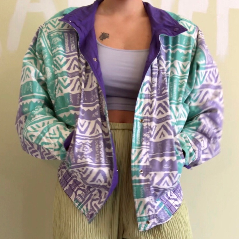 Retro Reversible Jacket - Picture 4 of 4